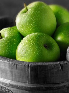 hd green apple fruitss wallpaper dowload