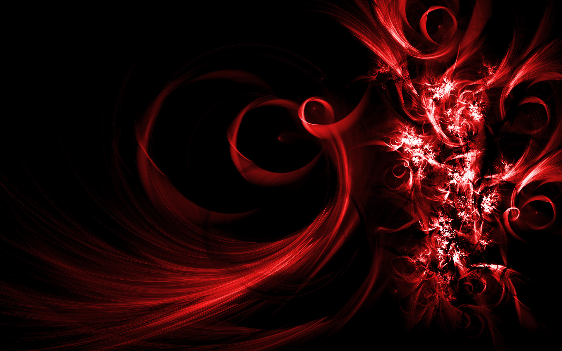 desktop black red abstract wallpaper dowload