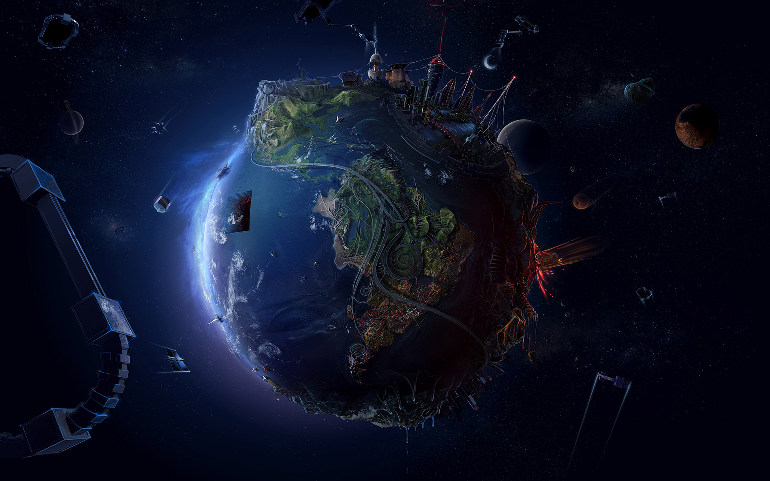 desktop earth wallpaper high resolution dowload
