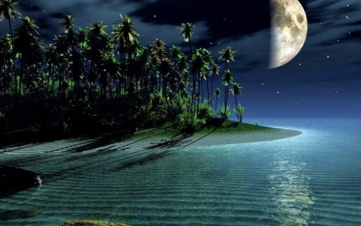 desktop free moon pics