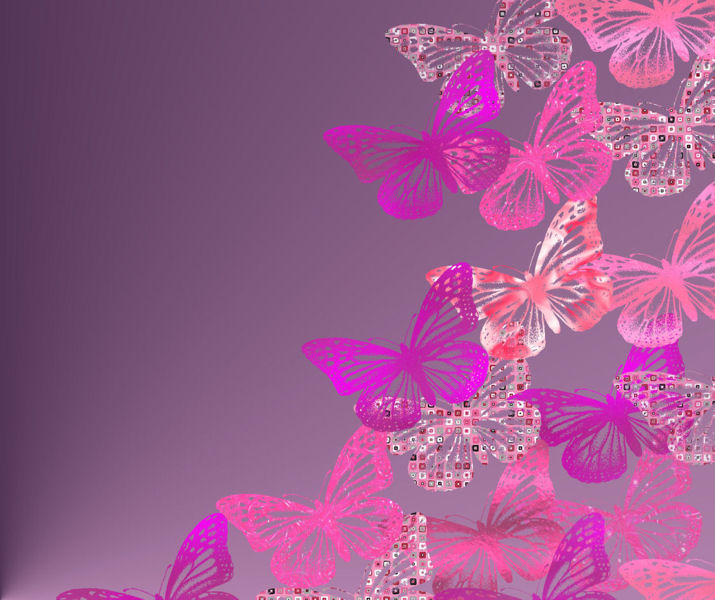 nena pink butterfly