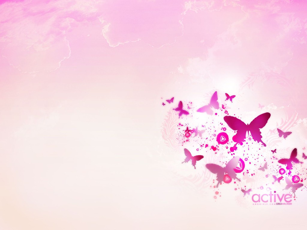 pink butterfly hd wallpapers