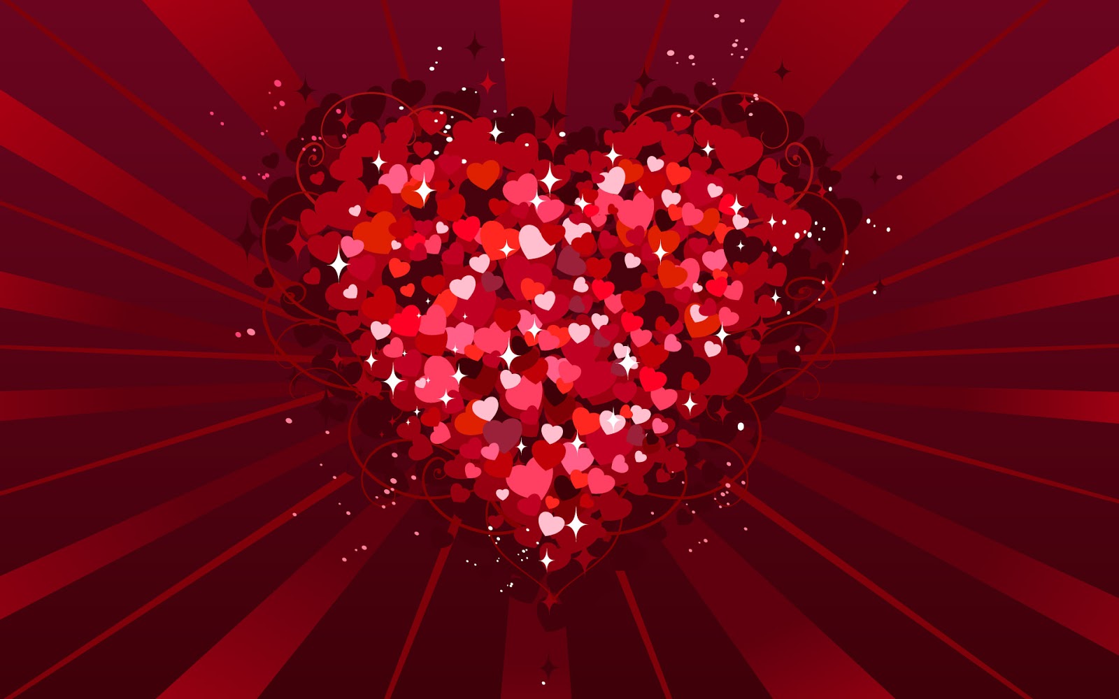 million hearts hd love wallpaper